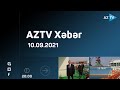 AZTV Xəbər 20:00  - 10.09.2021