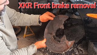 Jaguar XKR project Episode 41 | Front brake removal part 3!