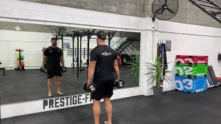 Dumbbell Standing Bicep Curls demonstration