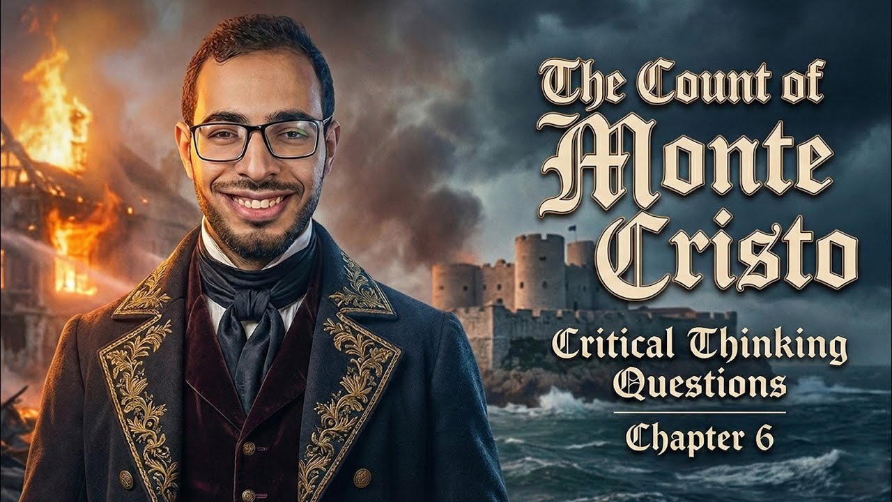 حل أسئلة|| The Count Of Monte Cristo|| Chapter 6 هدية المستر ❤️ لطلاب الصف الثالث الثانوي 