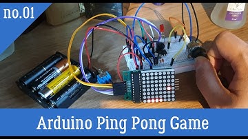 Arduino Ping Pong Game