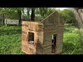 DIY/How i make a wooden house/Детский игровой домик своими руками colorful playhouse for kids