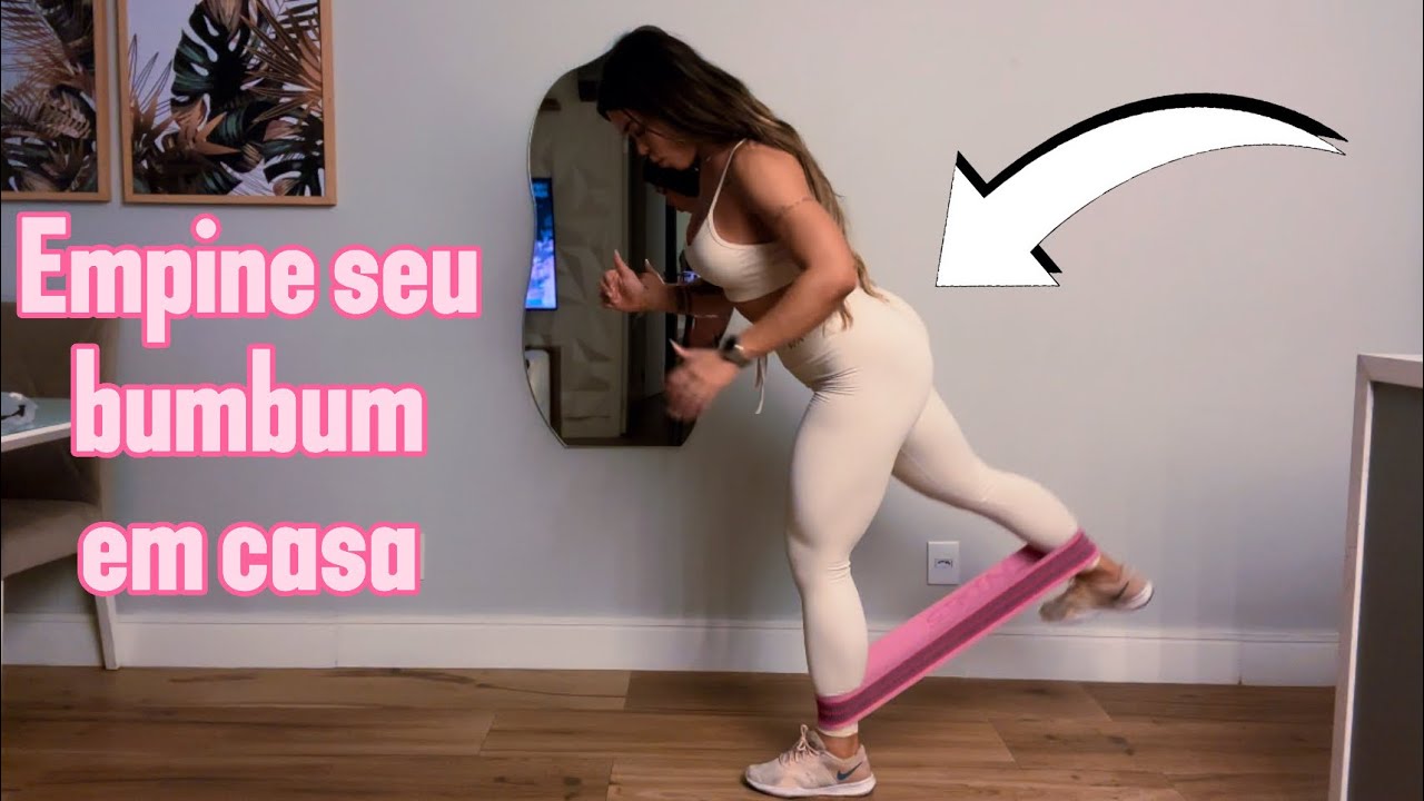 SEU GLÚTEO VAI MUDAR MUITO | COMECE HOJE | mini band em casa 🔥🔥🔥