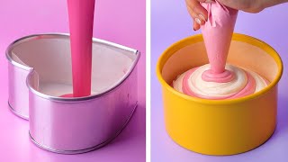 Top 10 Yummy Cake Recipe Ideas | So Yummy Heart Cake Ideas | How To Make Cake Decorating Tutorial