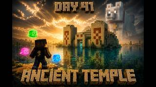 Walking to Minecraft's World Border | Relaxing ASMR Longplay - Day 41