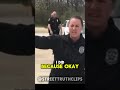 He Asked the Officer for Their Badge Number… Watch What Happened ⚖️   #shorts #unfiltered