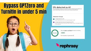How to bypass TurnitIn and GPTZero in under 5 mins