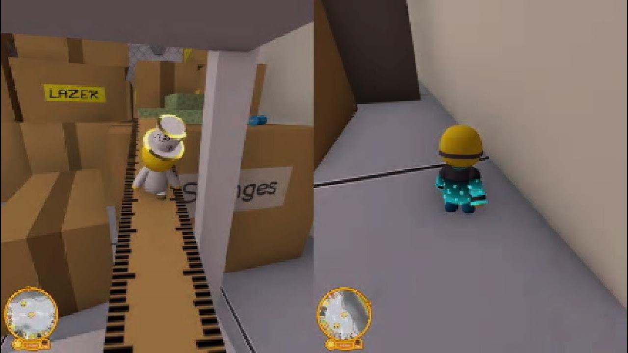 Tiny hide and seek in wobbly life!