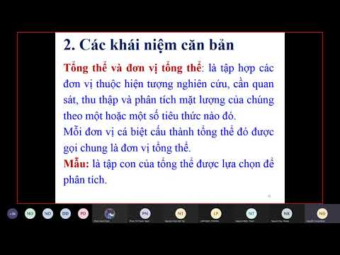 Video: Bạn có nghĩa là gì bởi các kỹ thuật thống kê?