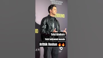 Hrithik Roshan at #homebound premiere🔥🔥#hrithikroshan #totalkhabare #bollywood #mumbai #hrithik