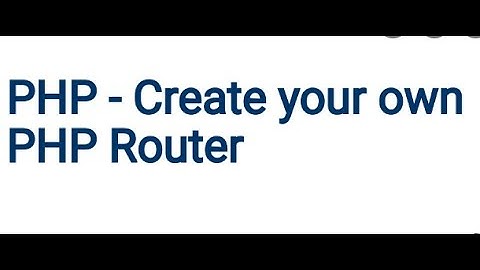 raw PHP: 7 create a web page routing like Laravel part1