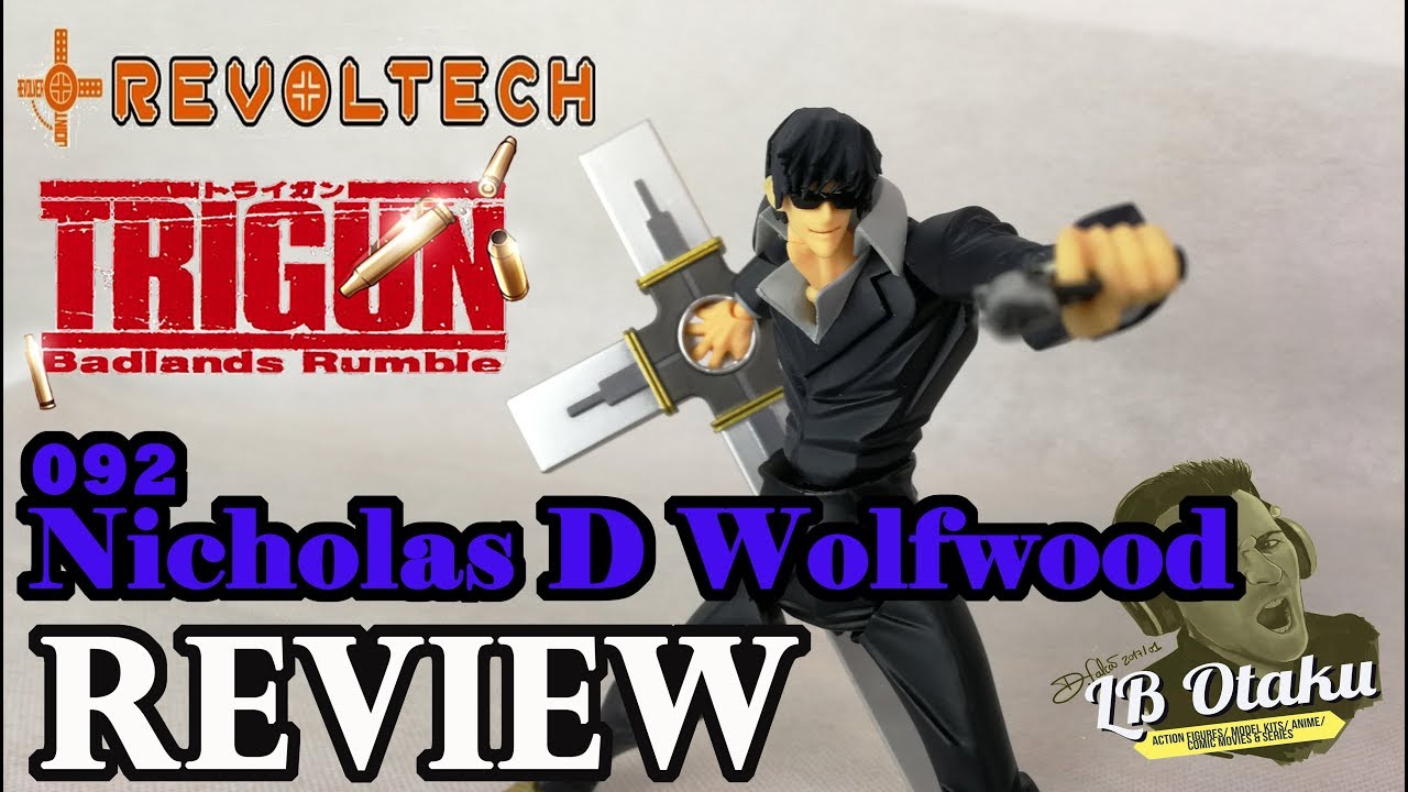 Revoltech Yamaguchi 092 Nicholas D Wolfwood Rare Figure Revoltech Yamaguchi 092 Nicholas D Wolfwood Rare Figure