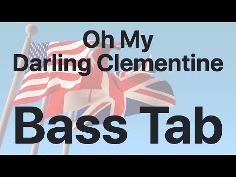 learn-oh-my-darling-clementine-on-bass---how-to-play-tutorial