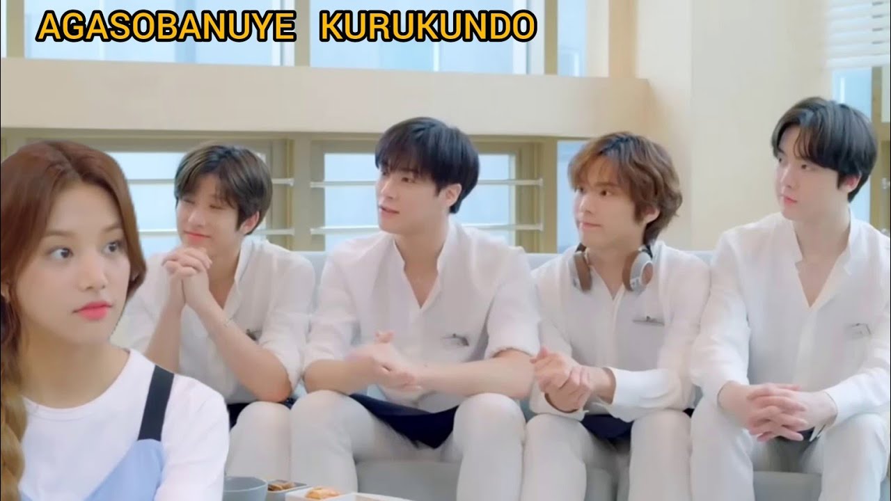 Abamarayika batandatu babasore baje kwisi bahashyira restora,  barwanira umukobwa kubera kumukunda.