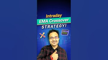 Intraday EMA Crossover Strategy using 21 and 50 EMA!📈 #trading #shorts
