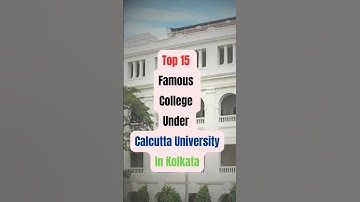 Top 15 College Under Calcutta University #calcuttauniversity #college