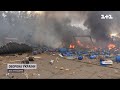 Ситуація в Броварах: російська авіація завдала удару по складах