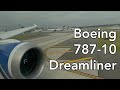 GEnX Spool Up! Boeing 787-10 Dreamliner Startup Taxi & Takeoff from Newark Intl - Polaris View