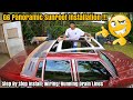 How To Install A G6 Panoramic Sunroof - Box Chevy Caprice LS Brougham Moonroof Installation &amp; Wiring