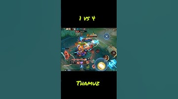 1 vs 4 Thamuz Fight😳#shorts #thamuz #mlbb #mlbbcreator #mobilelegends #shortsfeed #moba5v5 #mlshorts