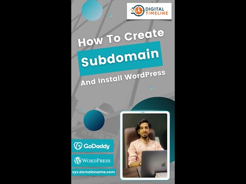 how to create subdomain and install wordpress in cpanel | Digital Timeline