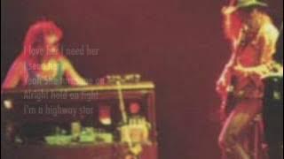 Lyrics from: Deep Purple ~ Highway Star