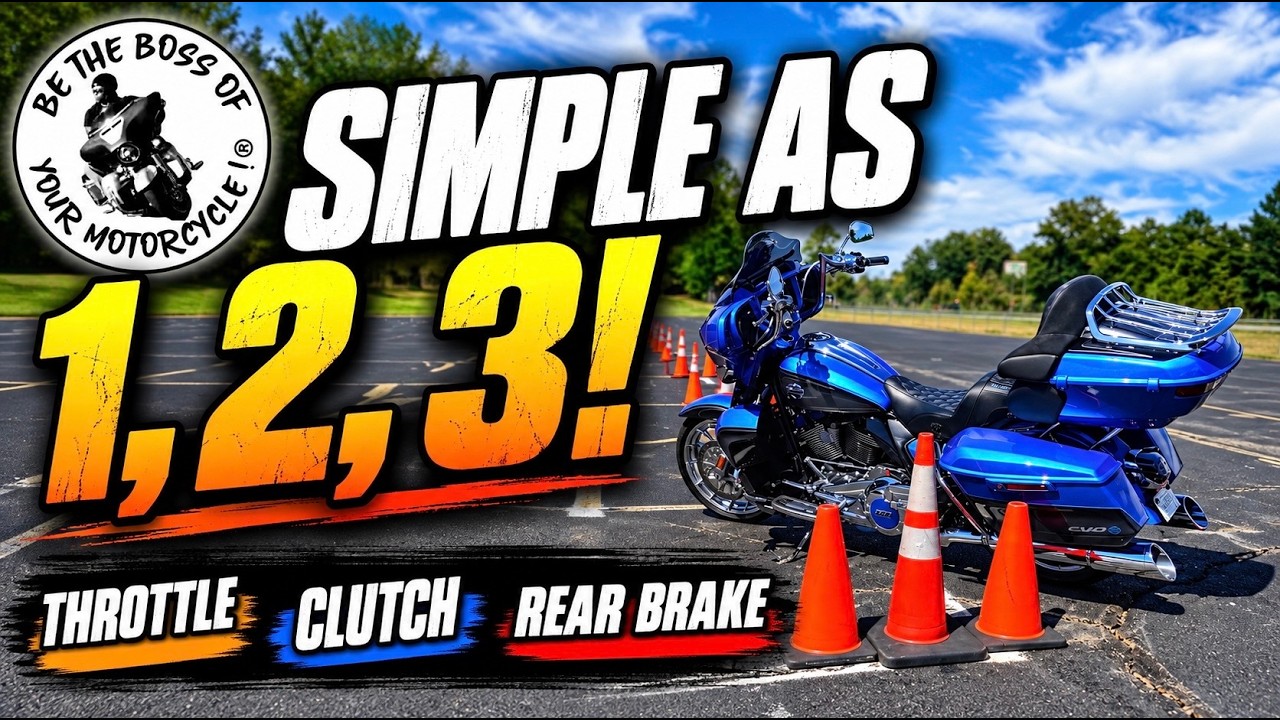 Just Some Quick Slow-Speed Motorcycle Riding Tips