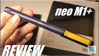 Neo Smartpen M1+ with Neo Notes and PaperTube Companion App Tablets Bluetooth Pen Digitizing Handwriting to Smartphones Black and Computers