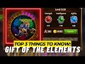 Top 3 Things You Must Know About Gift of the Elements! | Hero Wars