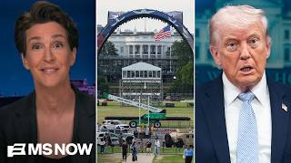 Maddow reacts to White House UFC stage as a monument to Trump corruption