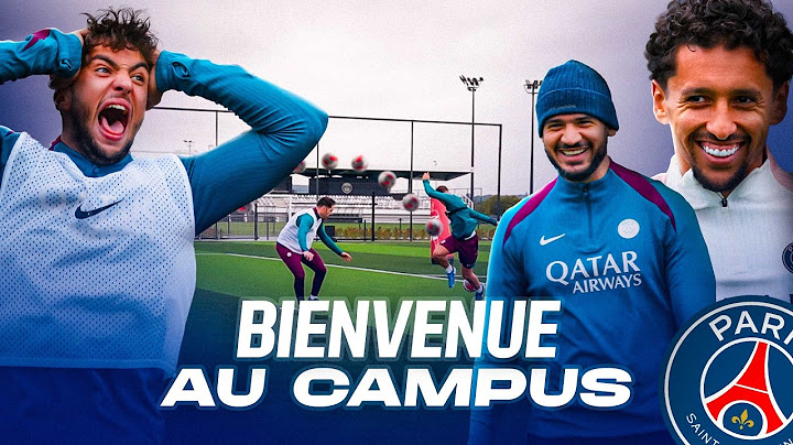 Bienvenue au Campus : @Aminematue's France Team trained at PSG Campus! 🤣⚽️
