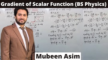 Gradient of Scalar Function | Gradient of a Scalar Field | Gradient of Scalar Function Example
