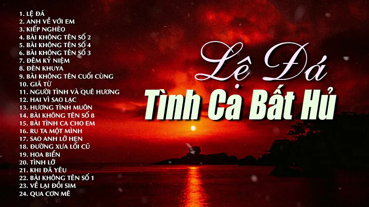 LỆ ĐÁ, TÌNH LỠ - Những Bản Tình Ca Bất Hủ Nghe Về Đêm Buồn Rơi Nước Mắt