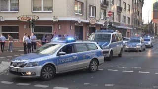 [MANN STIRBT NACH MESSERSTICH] - Tötungsdelikt | Täter festgenommen | Großeinsatz Polizei Düsseldorf