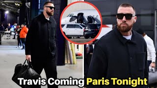 2 Minutes Ago Travis Kelce Spotted Heading to PARIS to join Taylor Swift's Eras Tour