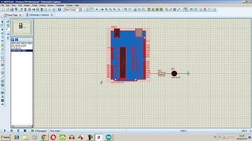 tutorial encender un led  simulino y arduino en proteus