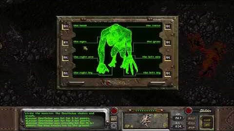 Fallout 2 - Unarmed + Dumb and Jinxed Run Part 3 (Grinding and Looting)