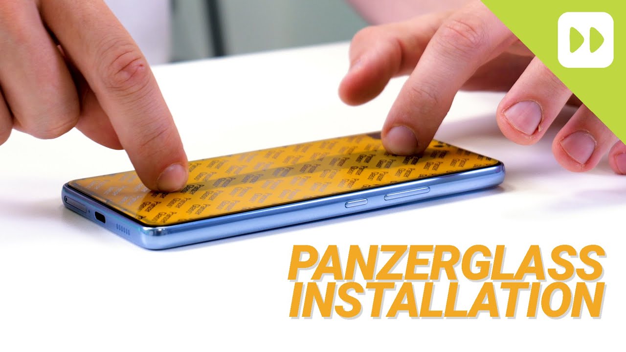 Samsung Galaxy A53 Panzer Glass Screen protector Installation & review