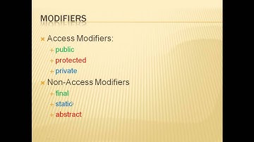 Bài 7 Java cơ bản  Từ khóa trong Java   YouTube