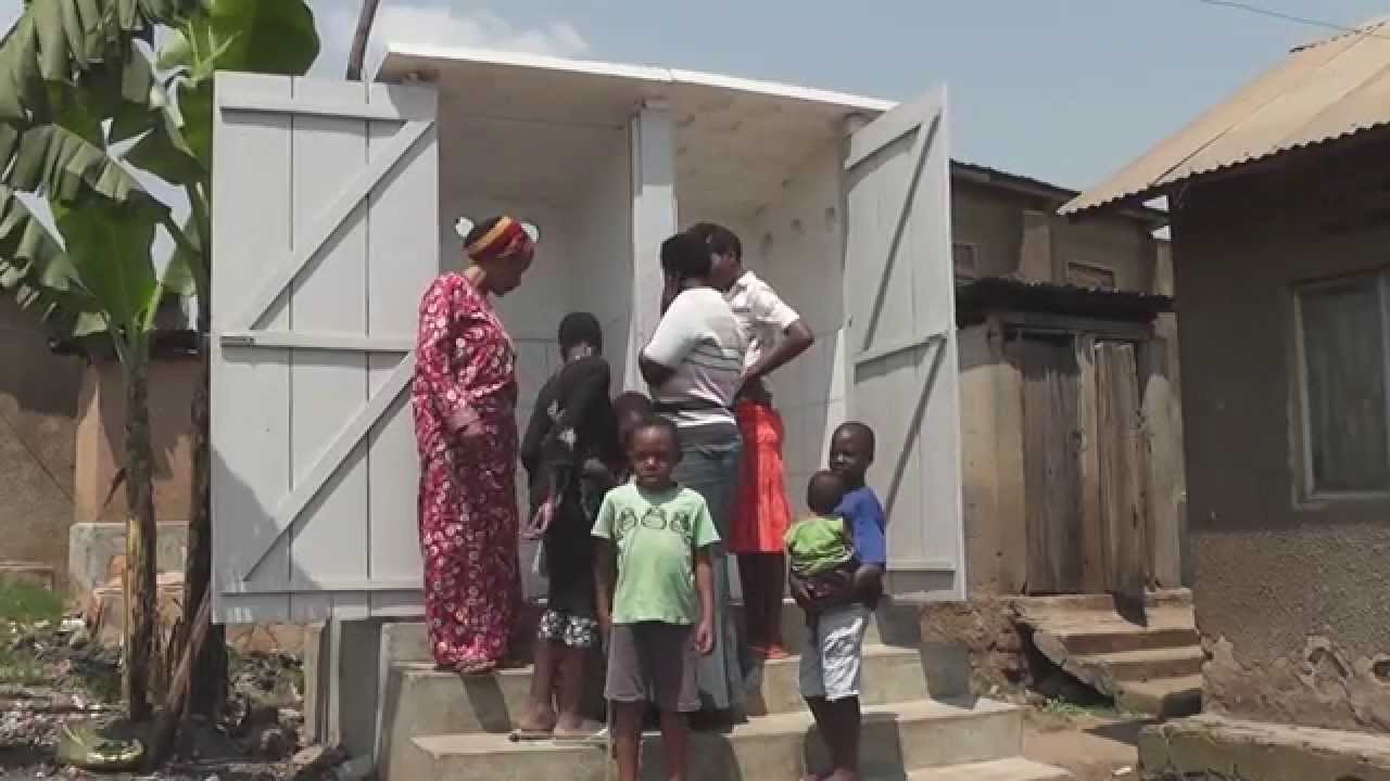 Biofil toilets transforming Kampala slums YouTube