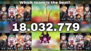 Some of my basic raid teams | Guardian Tales Some of my basic raid teams | Guardian Tales