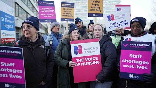 Nurses’ strike is ‘badge of shame’ for ministers, Starmer tells Sunak