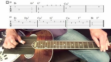 Dobro Lessons with Joe Wilson - Crazy (GBDGBD tuning)