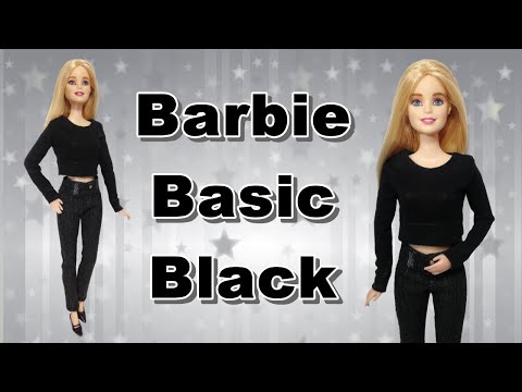 ROUPA PARA BONECA BARBIE EM CROCHÊ - CALÇA E BLUSA MANGA LONGA.