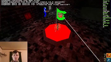 The Pit by Maric 360 in the Hallway for Speed Quake 2 CTF RailwarZ