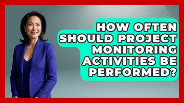 How Often Should Project Monitoring Activities Be Performed? | The Project Manager Toolkit News