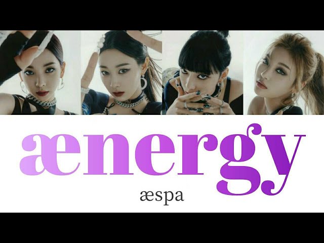 【かなるび/日本語字幕】aespa - aenergy class=