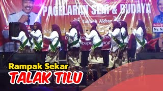 TALAK TILU | Rampak Sekar Bunda Literasi Desa Cikawao