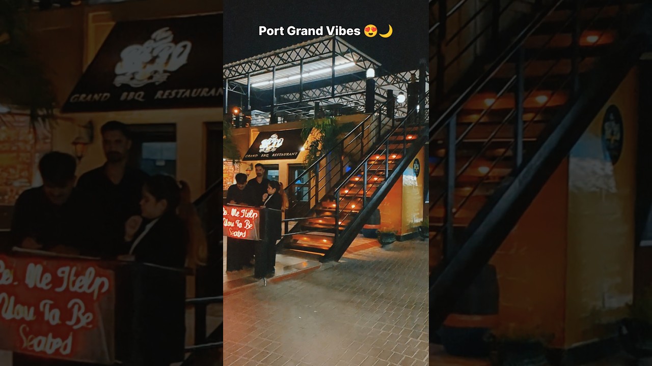 Port Grand Food Street Karachi ✨🌙 | Street Food Heaven 🇵🇰