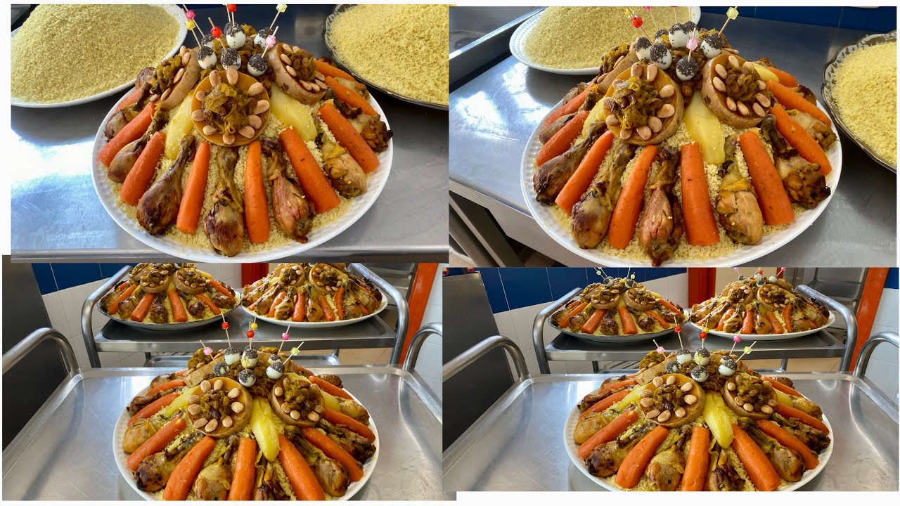 كسكسو مغربي 🇲🇦دار ضجة في مدريد 🇲🇦كلشي حماق عليه فتاخرت بي بلادي 😉